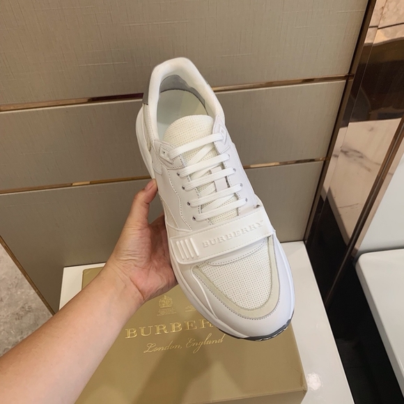 🌹🌹🌹burberry casual sneakers  leather - Picture 4 of 9